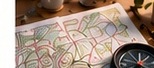 Mapa a kompas